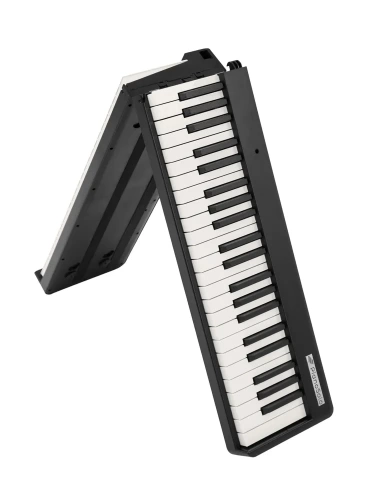 Портативное складное пианино с динамической клавиатурой PianoSolo Pro 3 Black